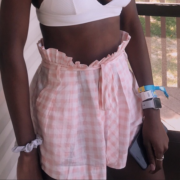 For Love and Lemons Lotti Gingham Shorts - Picture 8 of 8